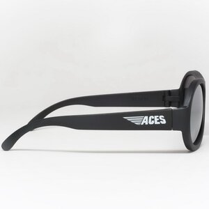 Солнцезащитные очки для подростков Babiators Aces. Спецназ, 6-14 лет, чёрный, зеркальные линзы Babiators фото 6