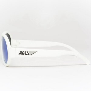 Солнцезащитные очки для подростков Babiators Aces. Шалун, 6-14 лет, белый, cиние линзы Babiators фото 7