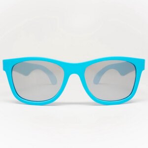 Солнцезащитные очки для подростков Babiators Aces Navigators. Электрик, 6-14 лет, голубые, серебряные линзы Babiators фото 5
