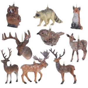 Елочная игрушка Forest Friends - Голова Оленя 12 см, подвеска Koopman фото 2