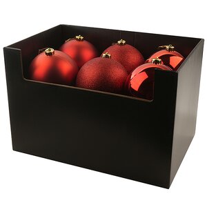Набор пластиковых шаров Red Accento 14 см, 12 шт Koopman фото 8