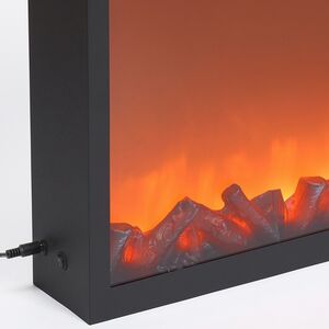 Электрический камин без обогрева Модерн 41*35 см, металл Koopman фото 4