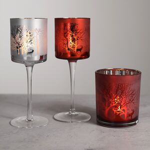 Декоративный подсвечник Адальюр 20 см серебряный Edelman фото 7