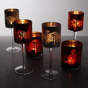 Декоративный подсвечник Адальюр 20 см серебряный Edelman фото 8