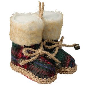 Елочная игрушка Сапожки - Winter Boot 9 см