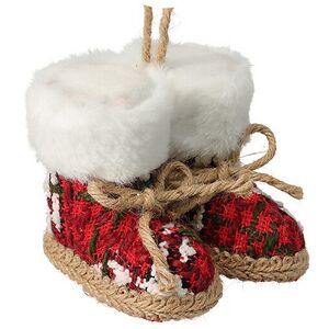 Елочная игрушка Сапожки - Winter Wonderland 9 см