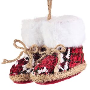 Елочная игрушка Сапожки - Winter Wonderland 9 см Koopman фото 5