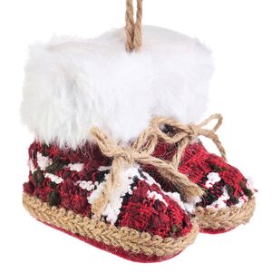 Елочная игрушка Сапожки - Winter Wonderland 9 см Koopman фото 1