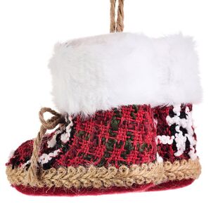 Елочная игрушка Сапожки - Winter Wonderland 9 см Koopman фото 7