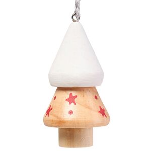 Елочные игрушки Елочки - Leverano Lari 9 см, набор 4 шт Koopman фото 3