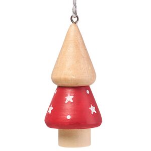 Елочные игрушки Елочки - Leverano Lari 9 см, набор 4 шт Koopman фото 5