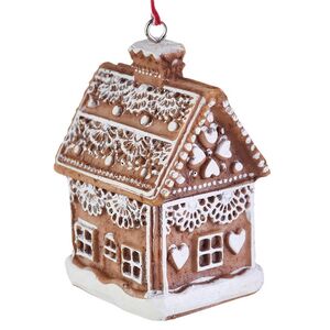 Елочная игрушка Пряничный Домик - Sweet Storm 6 см Koopman фото 1