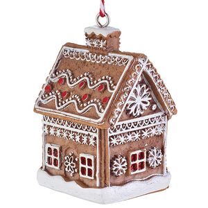 Елочные игрушки Пряничные Домики - Sweet Storm 6 см, набор 4 шт Koopman фото 4