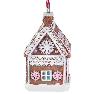 Елочные игрушки Пряничные Домики - Sweet Storm 6 см, набор 4 шт Koopman фото 7