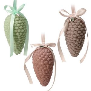 Набор елочных игрушек Шишки Bakoli - Verduno 13 см, 18 шт Koopman фото 1