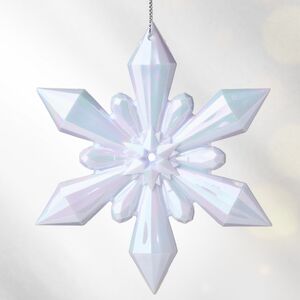 Елочная игрушка Снежинка - Savolle Lilac 12 см, подвеска