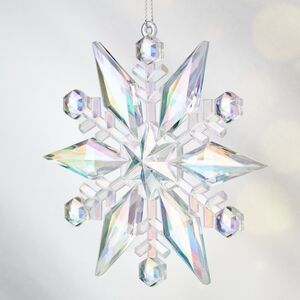 Елочная игрушка Снежинка - Maclaren Bow 12 см, подвеска Koopman фото 3