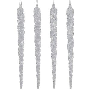 Набор елочных игрушек Сосульки Манреса - Ройс 30 см, 4 шт