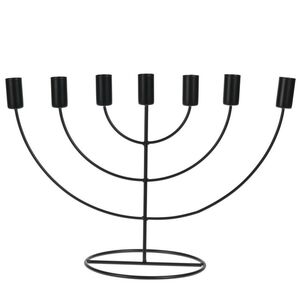 Подсвечник канделябр на 7 свечей Адажио 35 см, черный Koopman фото 6