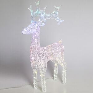 Светодиодная фигура Олень Magnus 75 см, 80 RGB LED ламп, таймер, IP44