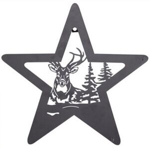 Подвесное украшение Светильник - Звезда Гленротс 35 см, 16 теплых белых LED ламп, на батарейках, таймер