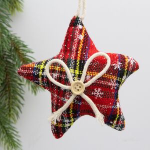 Елочная игрушка Caledonia Xmas - Star 11 см, подвеска