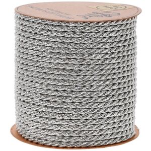 Декоративная лента Mortes 400*3 см серебряная Koopman (Купман) фото 1