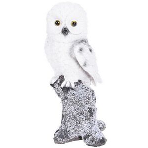 Декоративная фигурка Сова Манфредо на дереве 21 см Koopman фото 1