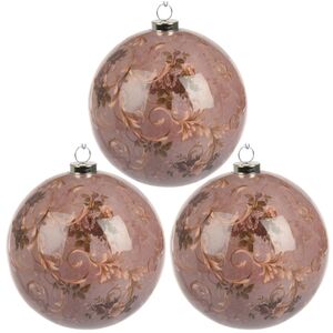 Набор елочных шаров Ноэльмо 8 см, 3 шт Koopman фото 6