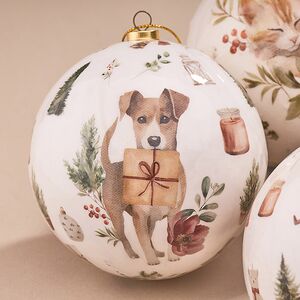 Набор елочных шаров Little Pets - Котята и Щенки 10 см, 4 шт Koopman фото 4