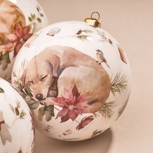 Набор елочных шаров Little Pets - Котята и Щенки 10 см, 4 шт Koopman фото 3