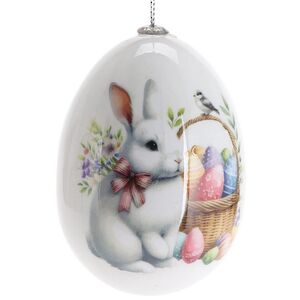 Пасхальные украшения Яйца: Easter Bunnies 7 см, 4 шт, подвеска Koopman фото 2