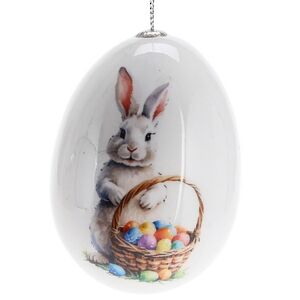 Пасхальные украшения Яйца: Easter Bunnies 7 см, 4 шт, подвеска Koopman фото 5