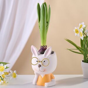 Декоративное кашпо Зайка Феня 12 см Koopman фото 1