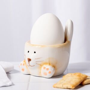 Подставка для пасхального яйца Кролик Питер 7*6 см оранжевая