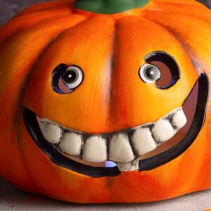 Фигурка на Хэллоуин Одержимая Тыква 14 см с подсветкой Koopman фото 2