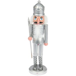 Декоративная фигурка Щелкунчик - His Silver Majesty 28 см Koopman фото 1