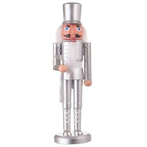 Декоративная фигурка Щелкунчик - His Silver Highness 28 см