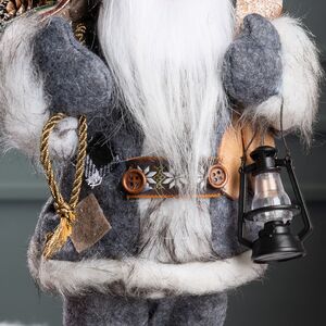 Новогодняя фигура Санта Клаус - Добрый Волшебник 37 см Koopman фото 4