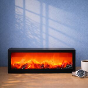 Светодиодный камин Брунн Гвен 45*20 см, на батарейках