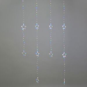 Светодиодная гирлянда бахрома Звездопад Estelar 2*2 м, 415 разноцветных LED ламп, контроллер, таймер, IP44 Koopman фото 2