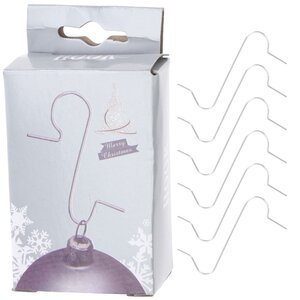 Крючки для елочных игрушек 3 см, 100 шт, металл Koopman фото 1