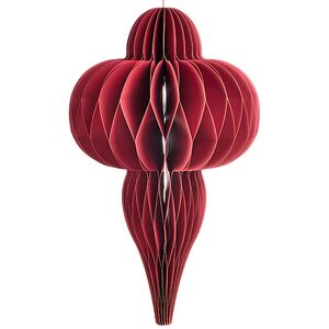 Бумажное украшение Мелиана - Red Twirl 40 см