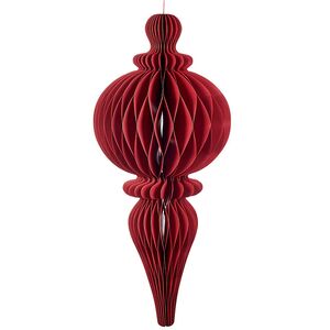 Бумажное украшение Мелиана - Red Motifs 80 см