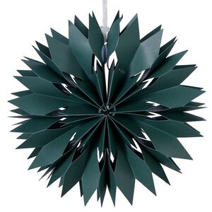Объемная Снежинка - Tabernas 30 см зеленая, бумага Koopman фото 1