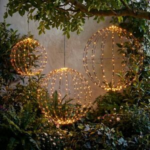 Светодиодный шар Bright Ball, экстра теплые белые LED лампы, IP44