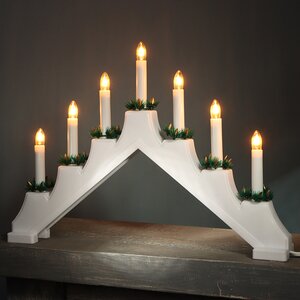 Светильник-горка Helga 41*30 см, 7 электрических свечей Koopman фото 1