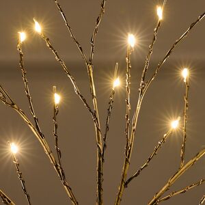 Светящееся дерево Сказочная Липа 40 см, 32 теплые белые мини LED лампы, на батарейках Koopman фото 2