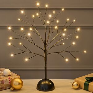 Светящееся дерево Сказочная Липа 40 см, 32 теплые белые мини LED лампы, на батарейках