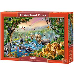 Пазл Река в джунглях, 500 элементов Castorland (Касторлэнд) фото 2